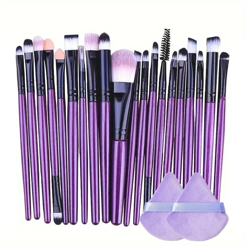 20Pcs Makeup Brush Set Eyeliner Brush Blending Brush Makeup Brushes for Cheeks Eye Cosmetic Foundation Brush Make Up Brushes Set