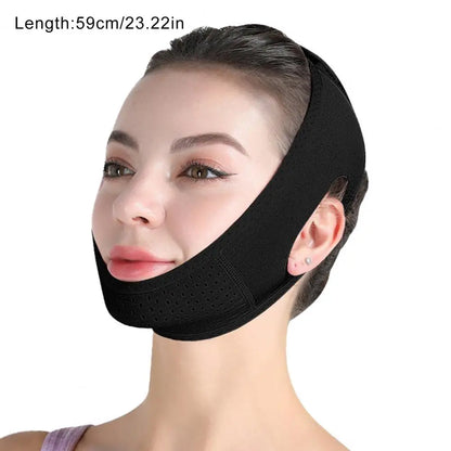 V Line Face Lifting Strap Cheek Slimming Chin Strap Sleeping Face Skin Tightening Elastic Band Women Face Shaper Belt