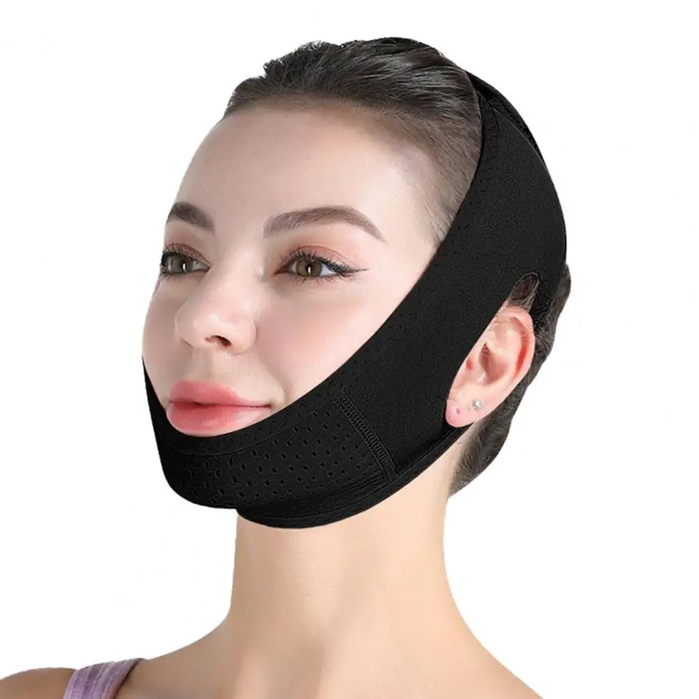 V Line Face Lifting Strap Cheek Slimming Chin Strap Sleeping Face Skin Tightening Elastic Band Women Face Shaper Belt